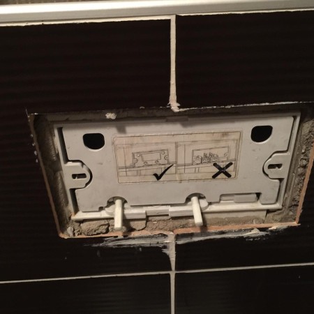 Creavit Gömme Rezervuar Kumanda Panel Koruyucu Panel