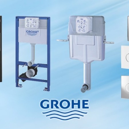 Grohe Gömme Rezervuar Üçlü Set