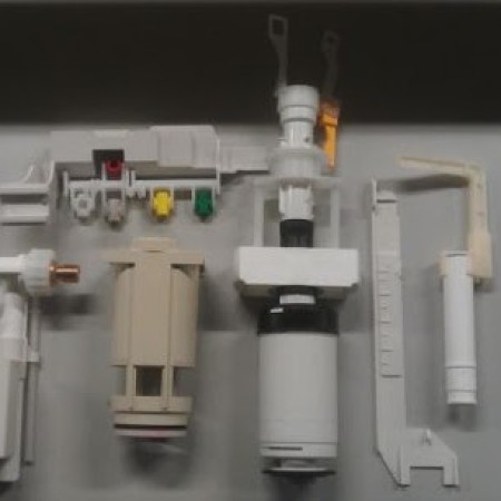 Sanica Gömme Rezervuar İç Takım Orta Göbek